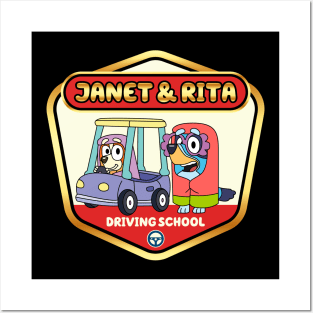 Janet and Rita Driving School Posters and Art